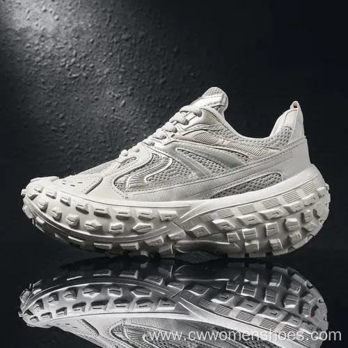 Durian Tank Dad Shoes: Thick Soled Height Increasing Paris Tire Shoes for Men and Women